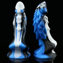 7.67in Silicone Soft Fantasy Dragon Dildo With Suction Cup Sex Toy