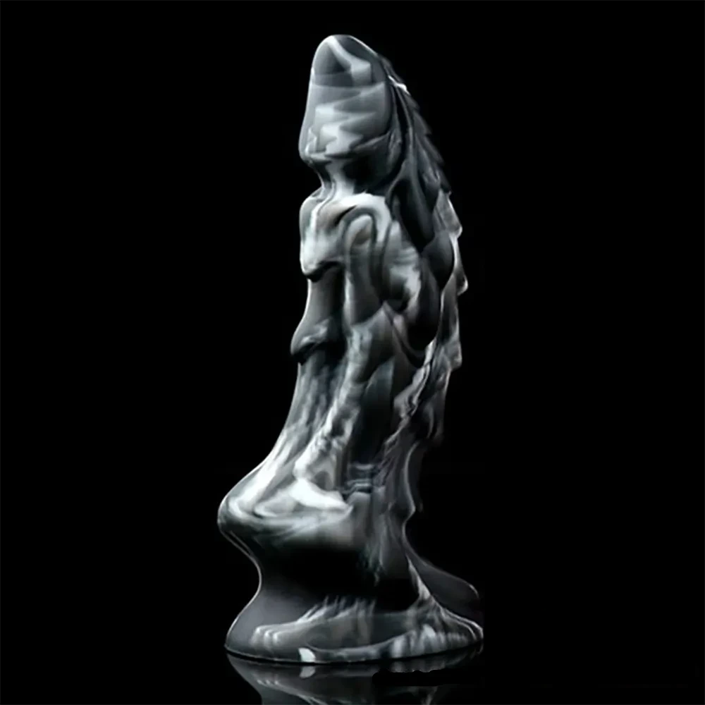 7.67in Silicone Soft Fantasy Dragon Dildo With Suction Cup Sex Toy
