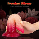 7.67in Snake Dildo Animal Ombre Makeup Odd Dildo For Female