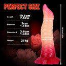 7.67in Snake Dildo Animal Ombre Makeup Odd Dildo For Female