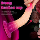 7.67in Snake Dildo Animal Ombre Makeup Odd Dildo For Female