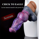 7.67in Soft Silicone Reusable Monster Knot Dildo Sleeve Extender
