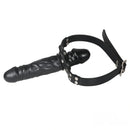 7.67in Strap on Face Dildo BDSM Mouth Sex Toy For Adult Couples