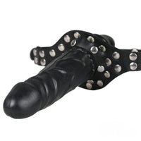 7.67in Strap on Face Dildo BDSM Mouth Sex Toy For Adult Couples