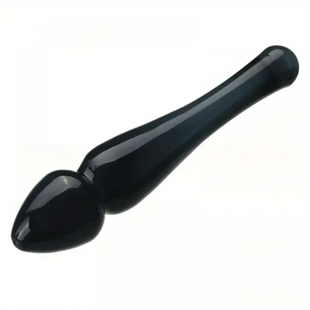 7.68in 7.87in Glass Masturbation Device Dildo For Anal Vaginal Sex Toy