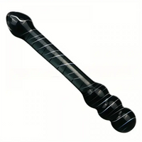 7.68in 7.87in Glass Masturbation Device Dildo For Anal Vaginal Sex Toy