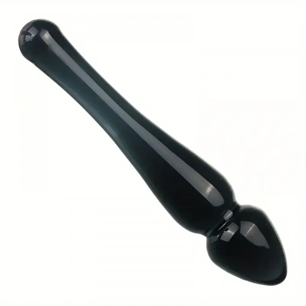 7.68in 7.87in Glass Masturbation Device Dildo For Anal Vaginal Sex Toy