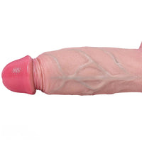 7.68in 9.06in 11.61in Dual Density Silicone Big Soft Dildo Lifelike Cock