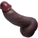 7.68in 9.06in 11.61in Dual Density Silicone Big Soft Dildo Lifelike Cock