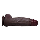 7.68in 9.06in 11.61in Dual Density Silicone Big Soft Dildo Lifelike Cock