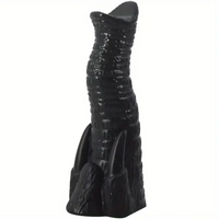 7.68in Elephant Animal Real Cock Dildo Penis Anal Expander For Women