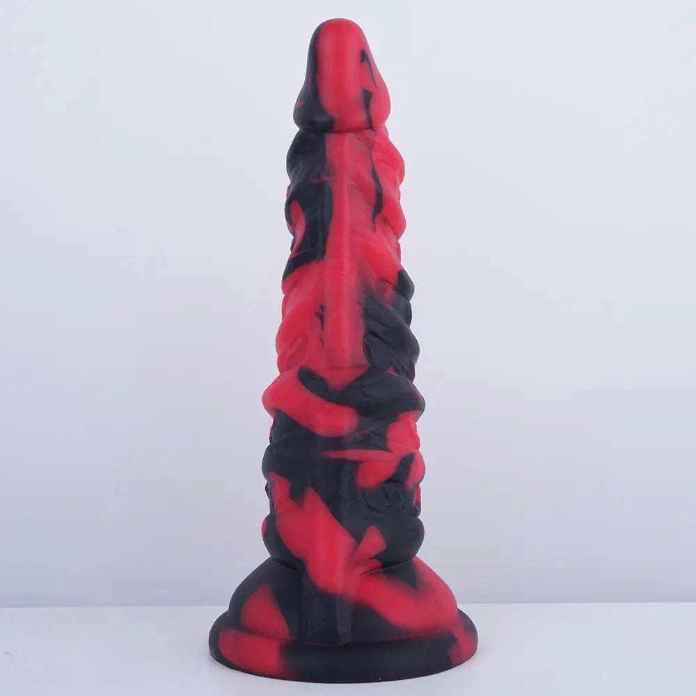 7.68in Fantasy Silicone Monster Soft Dildo For Women Lesbian Erotic Toy