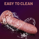 7.68in Liquid Silicone Soft Fantasy Odd Dildo For Women Vaginal Massager