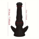 7.68in Odd Silicone Soft Horse Penis Dildo For Anal Vaginal Sex