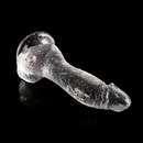7.68in Real Lifelike Prostate Dildo For Female Couples Male Sex Toy