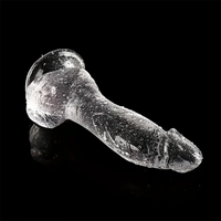 7.68in Real Lifelike Prostate Dildo For Female Couples Male Sex Toy
