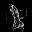 7.68in Real Lifelike Prostate Dildo For Female Couples Male Sex Toy