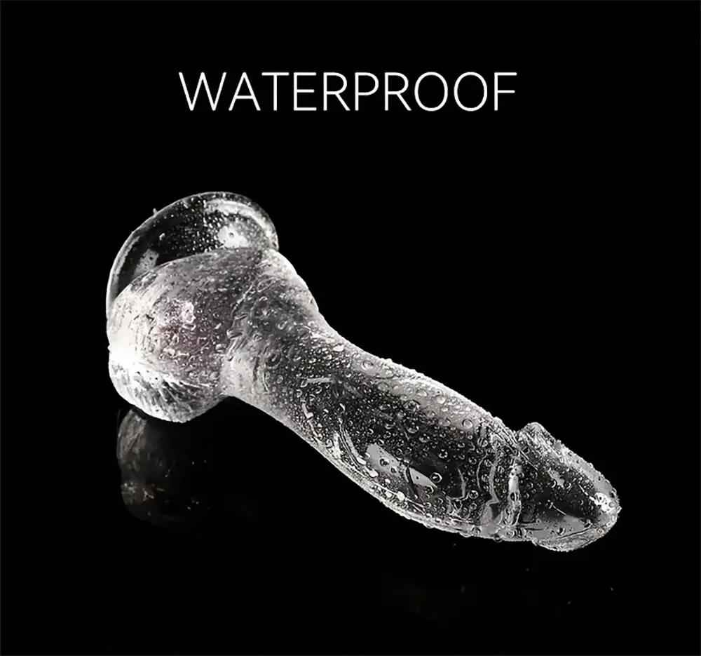 7.68in Real Lifelike Prostate Dildo For Female Couples Male Sex Toy