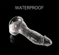 7.68in Real Lifelike Prostate Dildo For Female Couples Male Sex Toy