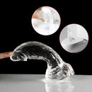 7.68in Real Lifelike Prostate Dildo For Female Couples Male Sex Toy