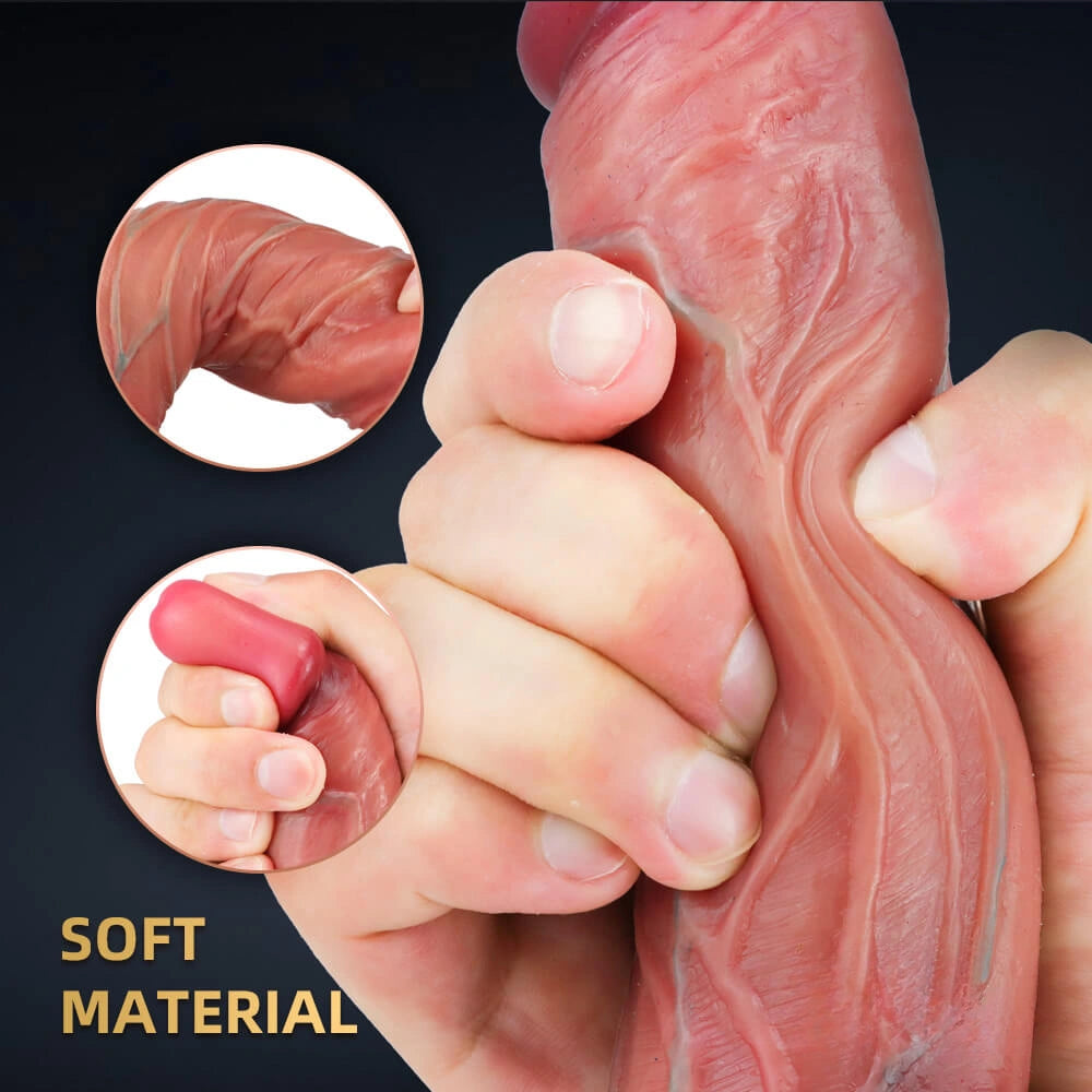 7.68in Realistic Penis Dildo For Women Men Lesbian Masturbator