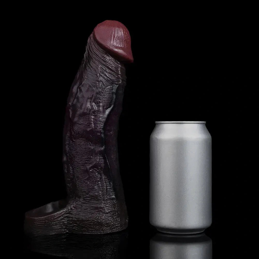 7.68in Reusable Silicone Penis Sleeve Super Soft Silicone Dildo Sleeve