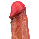 7.68in Silicone Soft Penis With Suction Cup Dildo For Women