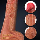 7.68in Silicone Soft Penis With Suction Cup Dildo For Women