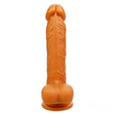 7.68in Skin Touching Soft Elastic Dildo With Lifelike Veins For Female
