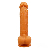 7.68in Skin Touching Soft Elastic Dildo With Lifelike Veins For Female