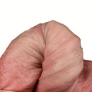 7.68in Soft Liquid Silicone Double-Layered Penis Simulator Dildo With Base