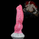 7.68in Soft Silicone Dog Knot Realistic Animal Dildo For Men Women Sex