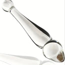 7.68in Unisex Glass Double Heads Dildo External Anal Opener