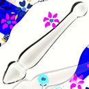 7.68in Unisex Glass Double Heads Dildo External Anal Opener