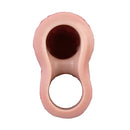 7.68in Vibrating Real Automatic Silicone Hollow Dildo Sleeve Cock Extender