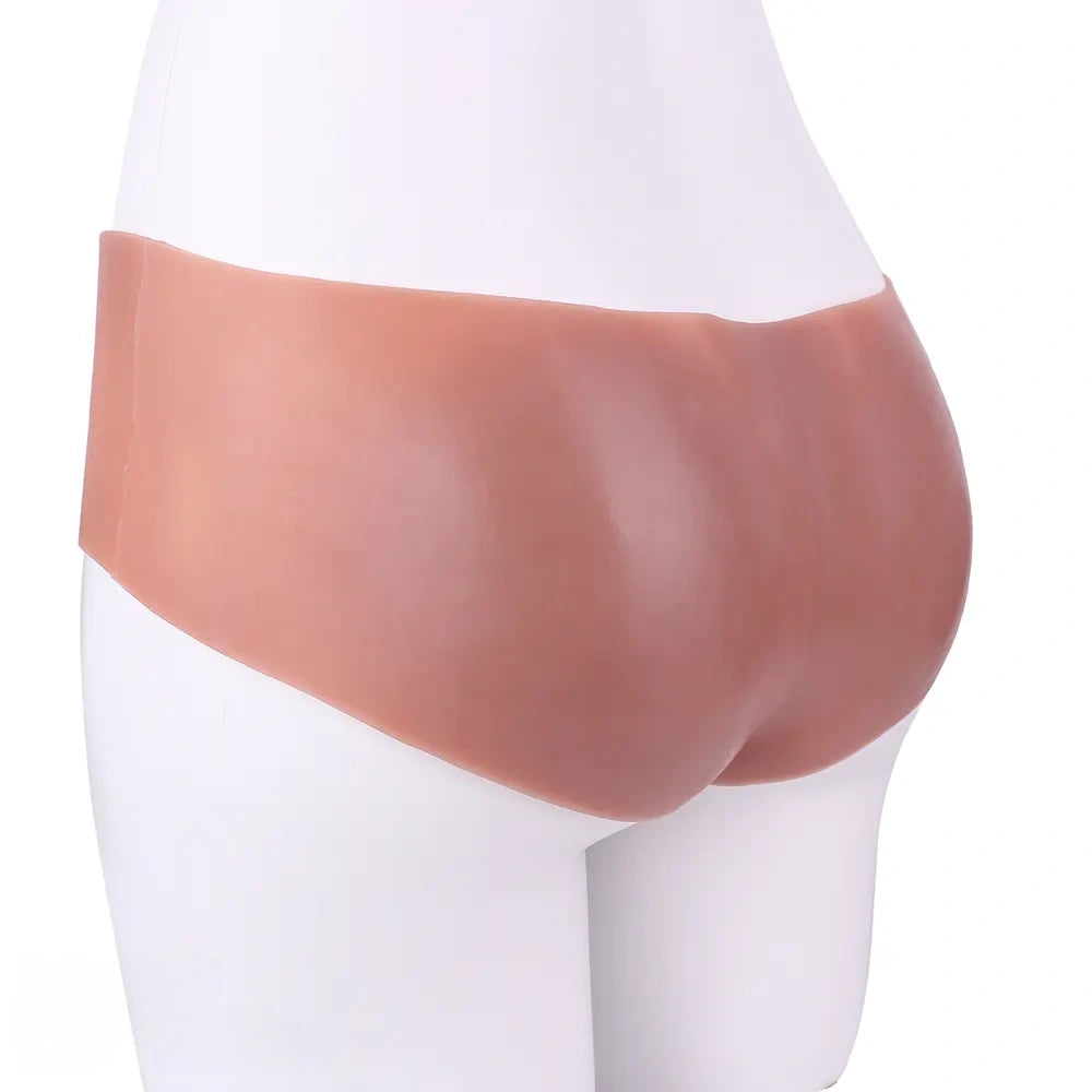 7.68in Wear Hollow Dildo Sleeve Pants Silicone Pants For Thicken Penis