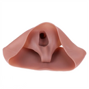 7.68in Wear Hollow Dildo Sleeve Pants Silicone Pants For Thicken Penis