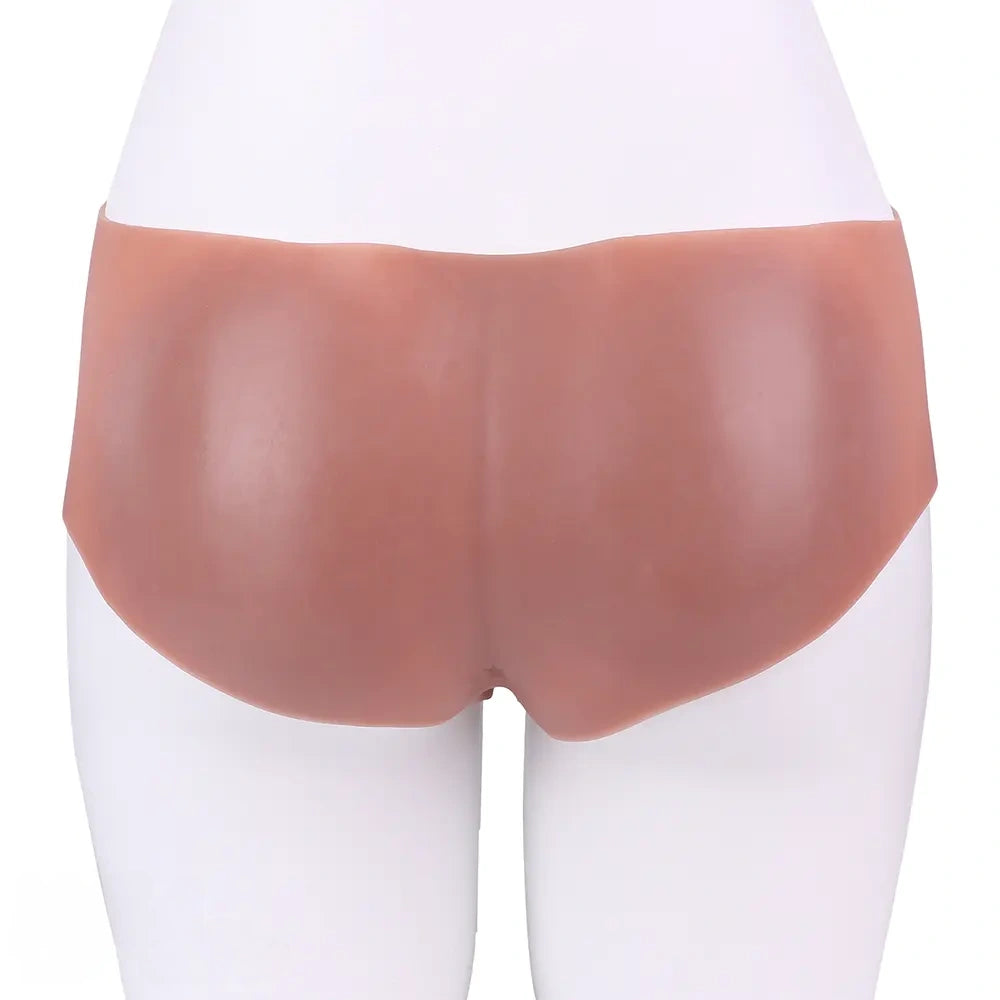 7.68in Wear Hollow Dildo Sleeve Pants Silicone Pants For Thicken Penis