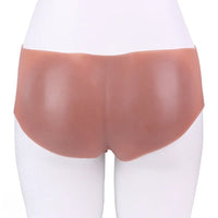 7.68in Wear Hollow Dildo Sleeve Pants Silicone Pants For Thicken Penis