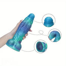 7.6in 9.37in 10.47in Male Female Monster Fantasy Dildo Anal Plug Adult Toy