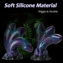 7.6in Dragon Fantasy Silicone Anal Monster Dildo With Tentacle Suction Cup