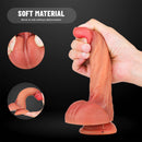 7.6in Flexible Realistic Dildo For Women G Spot Vagina Stimulator