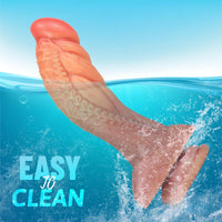 7.6in Flexible Silicone Penis Dong Dildo For Women Masturbation