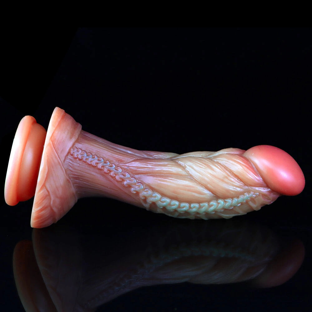 7.6in Flexible Silicone Penis Dong Dildo For Women Masturbation