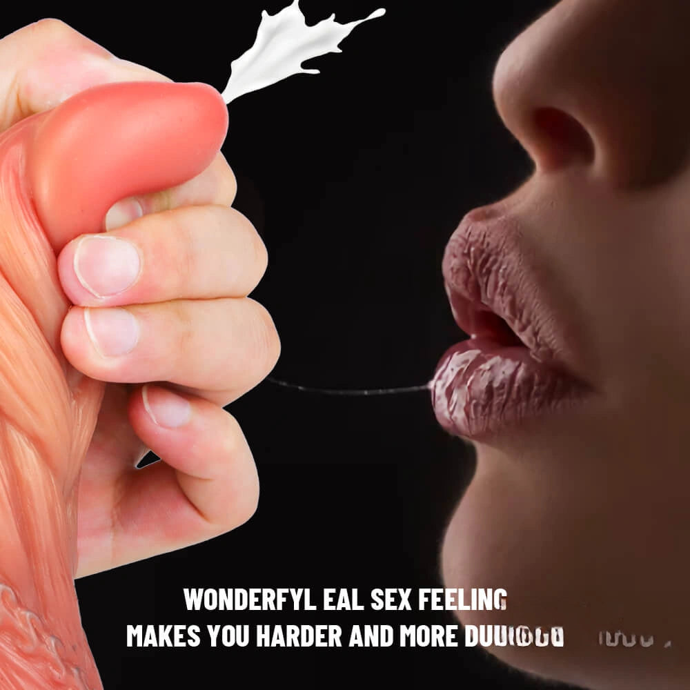 7.6in Flexible Silicone Penis Dong Dildo For Women Masturbation