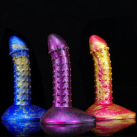 7.6in Flexible Women Masturbation Spiked Dildo For Clit Orgasm