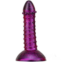 7.6in Flexible Women Masturbation Spiked Dildo For Clit Orgasm