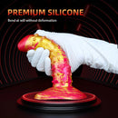 7.6in Flexible Women Masturbation Spiked Dildo For Clit Orgasm