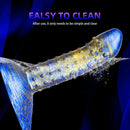7.6in Flexible Women Masturbation Spiked Dildo For Clit Orgasm