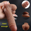 7.6in Realistic Silicone Soft Dildo Sex Toy Perfect For Masturbation